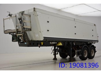 Tipper semi-trailer Schmitz Cargobull 28 cub in alu: picture 1