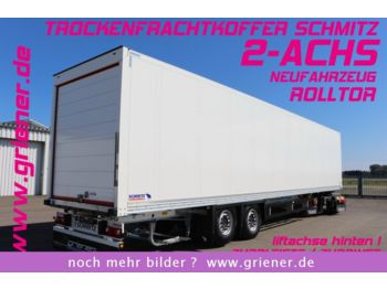 New Closed box semi-trailer Schmitz Cargobull SKO 18 / ROLLTOR / LIFTACHSE / ZURRINGE NEU!!!!: picture 1