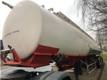 Tank semi-trailer for transportation of fuel TRAILOR 38000 liters 9 section AXEL PROBLEM: picture 1