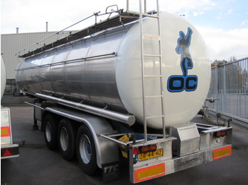 Dijkstra 31.000 L., FOOD TANK (MILK, WATER, JUICE, OILS) - Tank semi-trailer
