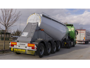 EMIRSAN 4 Axle Cement Tanker Trailer - Tank semi-trailer