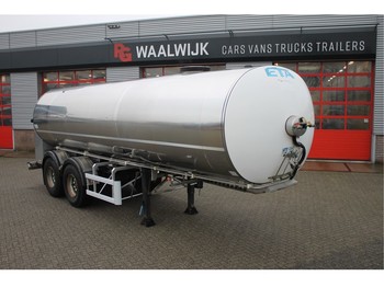 ETA 2 asser melktrailer Lift axle+isolation 25.000 Liter - Tank semi-trailer