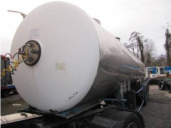 Magyar Chemie isoliert 4 Kammer - Tank semi-trailer