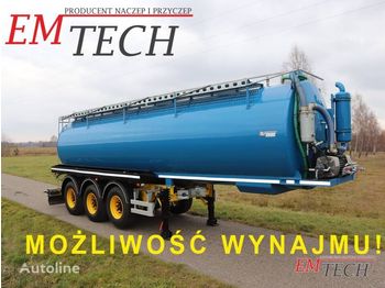 New EMTECH Naczepa Asenizacyjna 3 osiowa - Tank semi-trailer