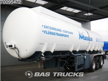 ROHR 35.000 Ltr. FUEL-BENZIN-ADR Pump+Counter 2 Comp. TAL-AL35 - Tank semi-trailer