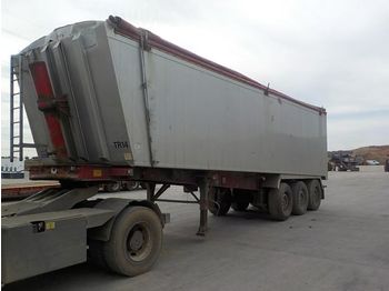  2007 Weightlifter Tri Axle Insulated Bulk Tipping Trailer c/w WLI, Easy Sheet (Plating Certificate Available, Tested 05/20) - Tipper semi-trailer