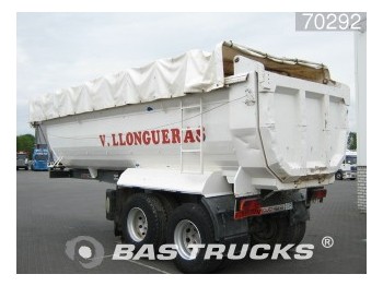 ROJO 20m³ Steelsuspension Liftachse S2EV-02 - Tipper semi-trailer