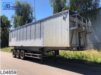 Tipper semi-trailer Trailor kipper 51 M3, Steel suspension