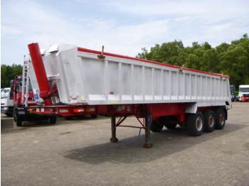 Weightlifter Tipper trailer alu / steel 34.5 m3 + tarpaulin - Tipper semi-trailer