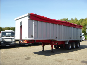 Wilcox Tipper trailer alu 54 m3 + tarpaulin - Tipper semi-trailer