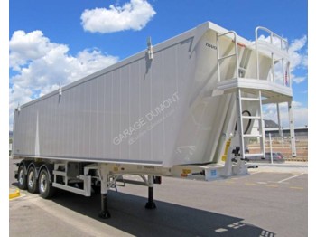 New Tipper semi-trailer for transportation of bulk materials Tisvol CEREALIERE 57 M3: picture 1