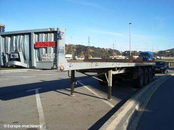 Dropside/ Flatbed semi-trailer Trailor PLAT. FIJA S 363EL1L: picture 1