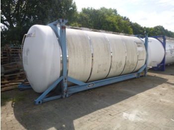 Tank semi-trailer for transportation of chemicals Van Hool IMO 4 / 35m3 / 1 comp. / 20FT SWAP / L4BH: picture 1