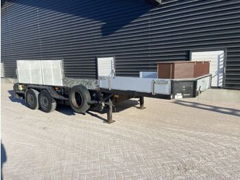 Low loader semi-trailer Veldhuizen Be oplegger kuip dieplader 7.5 ton: picture 1