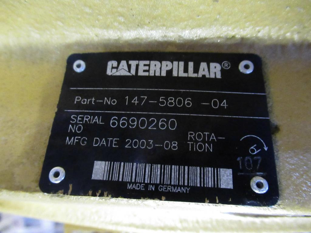 Hydraulic pump for Construction machinery Caterpillar 1475806 -: picture 5