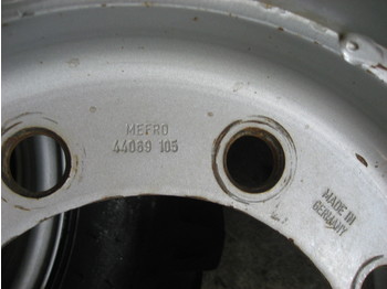Rim for Telescopic handler Disc 11x18" for tire size 12.0 / 75-18, Nr. 073403 for Merlo P 25.6: picture 2