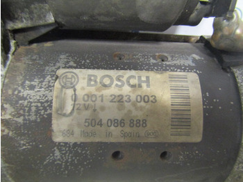 Electrical system for Truck IVECO DAILY 3.0 (FICE 3481C) STARTER MOTOR BOSCH P/NO 0001223003: picture 2