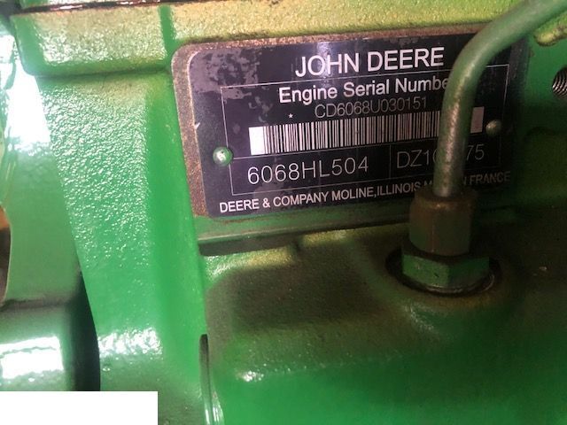 Engine and parts for Agricultural machinery John Deere 6068HL504 - [CZĘŚCI] - Turbo EGR: picture 2