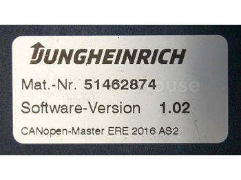 ECU for Material handling equipment Jungheinrich 51226801 Rij/hef/stuur regeling  drive/lift/steering controller AS2412 i S index C Sw. 1,02 51462874 sn. S1AX10008922 from ERE225 folding platform year 2017: picture 3