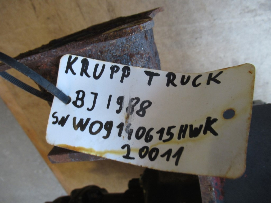 Transmission for Construction machinery Krupp Truck crane -: picture 5