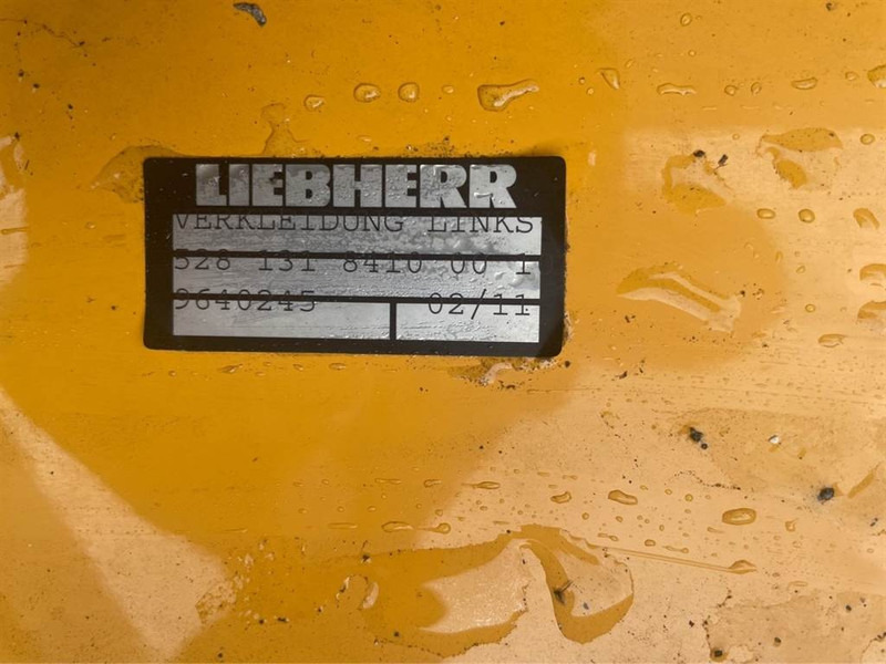 Frame/ Chassis for Construction machinery Liebherr A934C-9640245-Covering left/Verkleidung links: picture 7