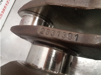 Crankshaft for Farm tractor New Holland T6070, T6000, Case Mxu Engine Crankshaft 2831391, 2831402, 504203869: picture 5