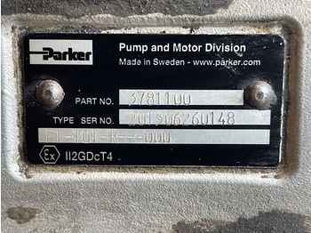 Hydraulic pump for Truck PAKER HYDRAULIC PUMP 3781100: picture 2