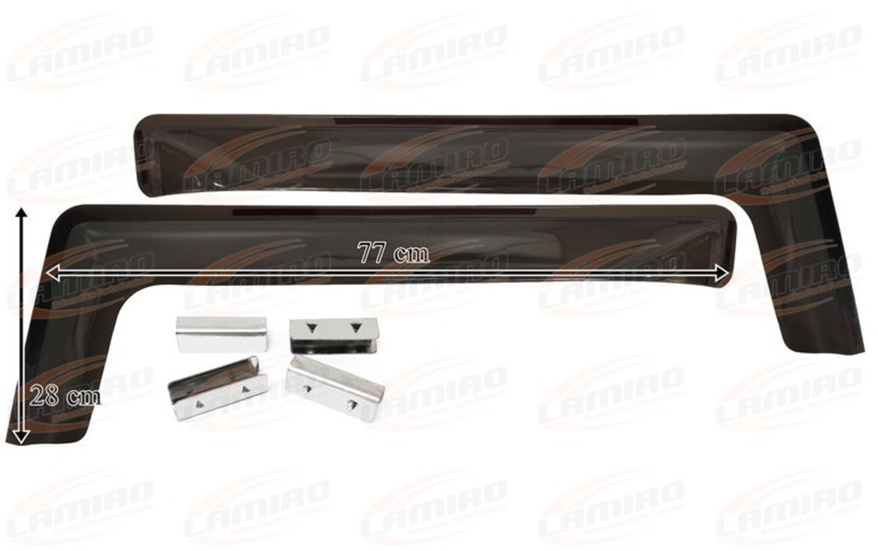 New Window and parts for Truck Polycarbonate SIDE WINDOW DEFLECTORS IVECO S-WAY (SHORT) Polycarbonate SIDE WINDOW DEFLECTORS IVECO S-WAY (SHORT): picture 2