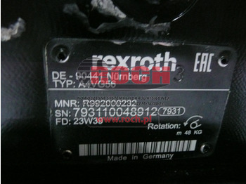 Hydraulic pump REXROTH A4VG56 - LIEBHERR 10030434 2079960: picture 2