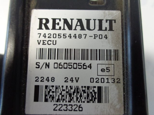 ECU for Truck Renault VECU control units 7420908555,7420758802,7420554487,7420554487,: picture 6