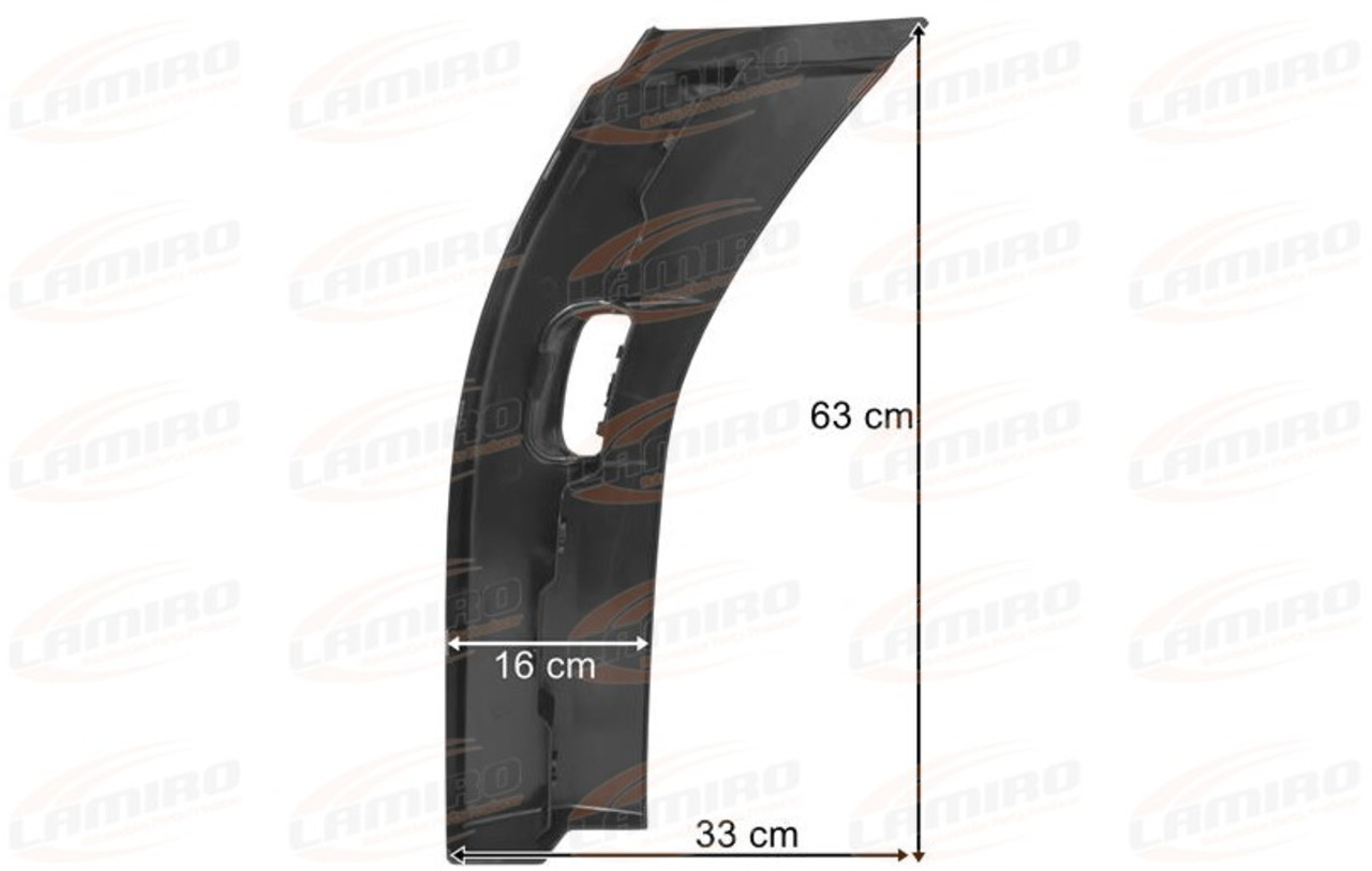 New Fender for Truck SCANIA S / R CAB.MUDGUARD PANEL FRONT RH wide SCANIA S / R CAB.MUDGUARD PANEL FRONT RH wide: picture 2