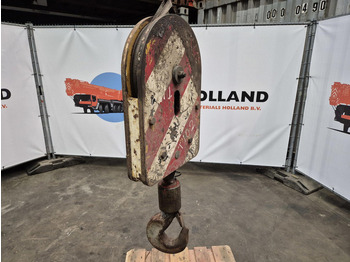 Spierings Hookblock 14mm 1 sheave - Spare parts