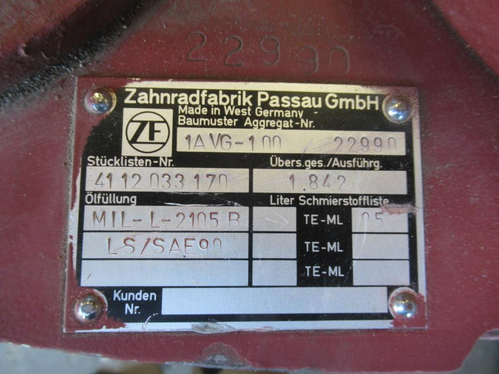 New Gearbox for Construction machinery ZF 1AVG100 -: picture 6