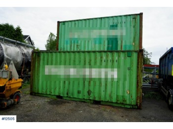 Shipping container 20 fots Container – 2 pcs–: picture 1