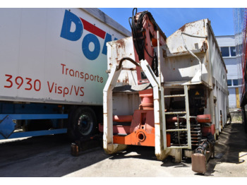 Roll-off container (D) 2000 hook trough with crane and grab: picture 2