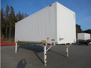 Swap body - box Krone - BDF Wechselkoffer 7,45 m Glattwand Türen: picture 1