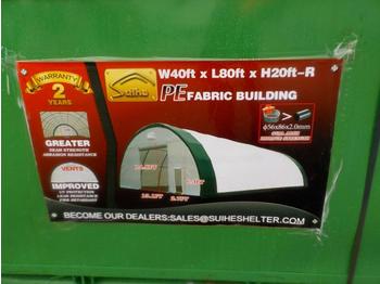 Construction container Unused 40' x 80' x 20'  Dome Storage Shelter: picture 1