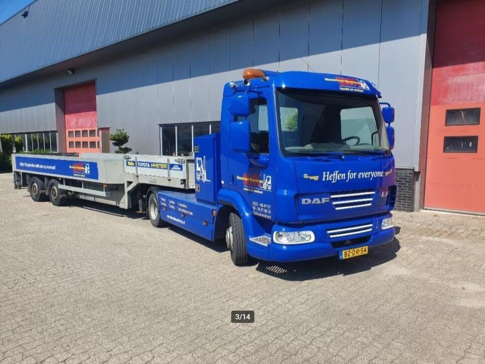 Tractor unit DAF DAF Veldhuizen LF 45 Low chassis heavy machinery transporter LF 45 Low chassis heavy machinery transporter P33-2: picture 2
