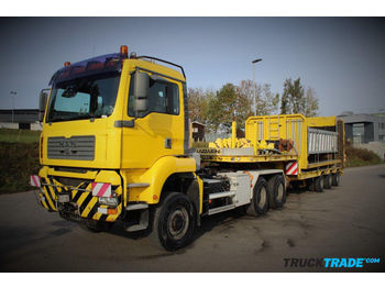Tractor unit MAN TGA 33.530 6x6 Kipper / SZM inkl. Tieflader: picture 1