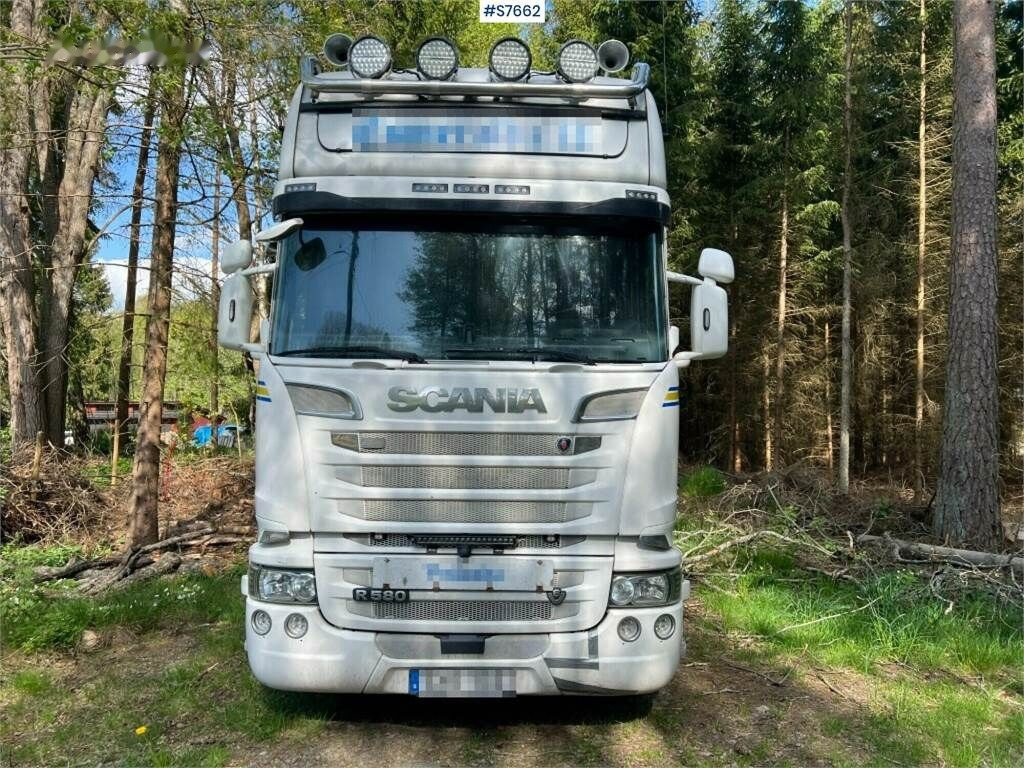 Tractor unit Scania R580: picture 20