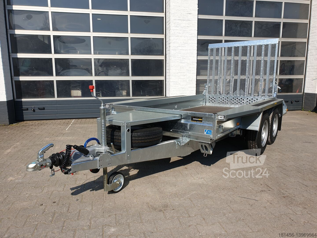 New Plant trailer 3000kg Bagger und Maschinen Transport Anhänger Brenderup MT 3080 Ntzlast 2350kg direkt: picture 2