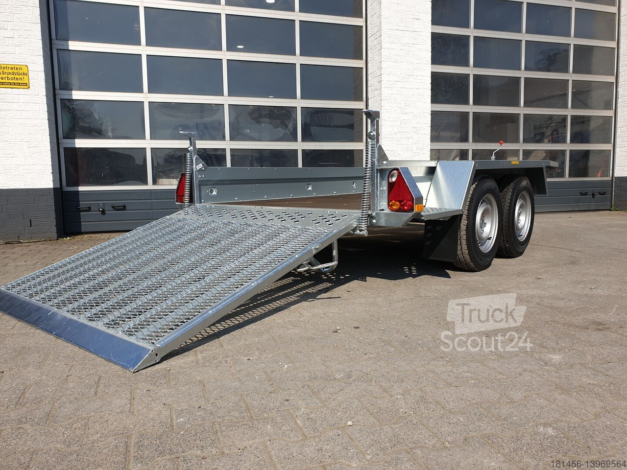 New Plant trailer 3000kg Bagger und Maschinen Transport Anhänger Brenderup MT 3080 Ntzlast 2350kg direkt: picture 6