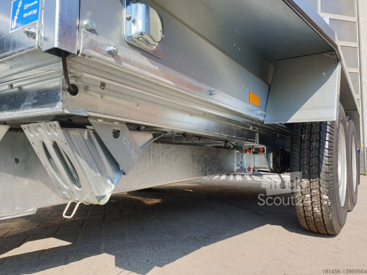 New Plant trailer 3000kg Bagger und Maschinen Transport Anhänger Brenderup MT 3080 Ntzlast 2350kg direkt: picture 4