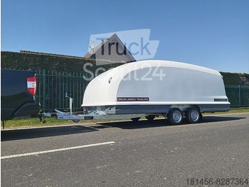 New Autotransporter trailer Brian James Trailers aerodynamische Anhänger große Auswahl: picture 1