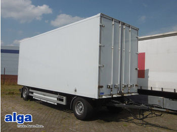 Closed box trailer SCHRÖDER, 18 t., Durchlade-Anh., Isokoffer, Tüv