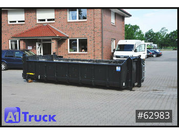 Bruns,geeste - Abrollcontainer 14m³,Klappe + Tür  - Container transporter/ Swap body trailer