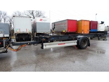 Hangler 1-Achs Lafette ohne Koffer - Container transporter/ Swap body trailer