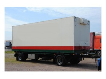 Jumbo 2 AXLE TRAILER WITH CLOSED BOX - Container transporter/ Swap body trailer