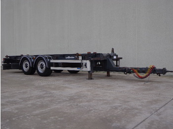 LECI TRAILER 18T-2 ESS LECITRAILER  - Container transporter/ Swap body trailer