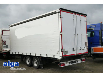 Curtainsider trailer Junge, 10,5 to., Durchlader, Gardine, Luft